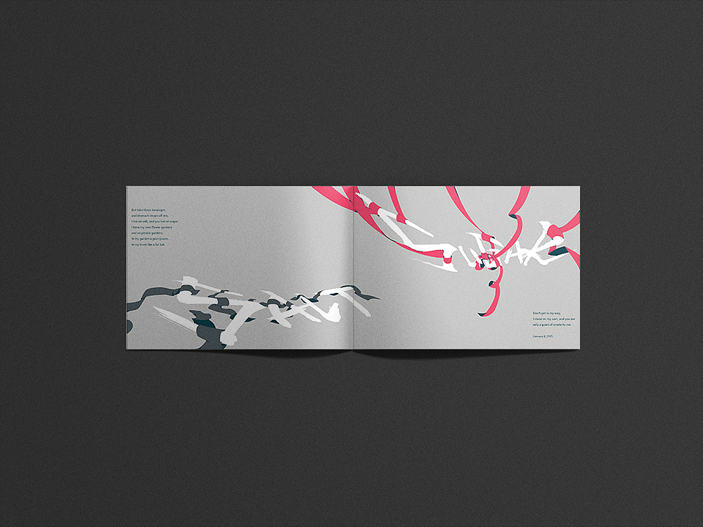 【Book Design】《Incidences》诗集绘制排版（图ZMTEzMjkwMzgw） - 书籍/画册 - 站酷设计师tifahu54原创素材 - 站酷ZCOOL