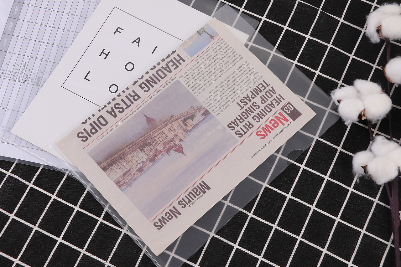 B12文具电教\C11-收纳陈列用品\V04透明文件夹