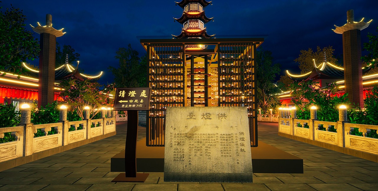 文殊院景区小样