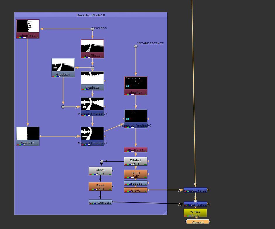 三维科幻城市后期调色练习