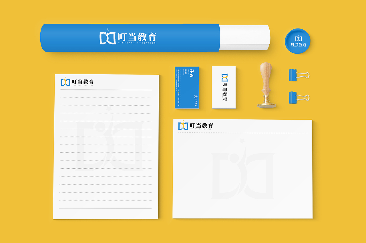叮当教育品牌标识设计（图ZMTUxNzEzMzg4） - 品牌 - 站酷设计师LlLIWANG原创素材 - 站酷ZCOOL