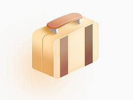 輕擬物圖標(biāo)-皮包