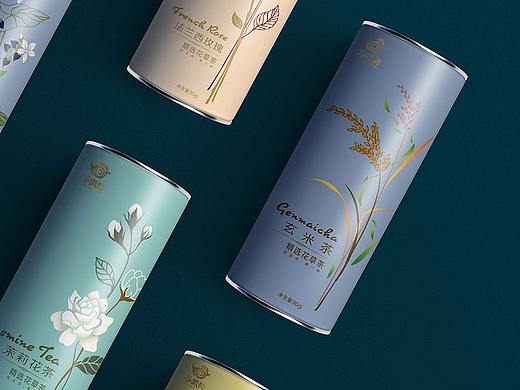 花草茶系列包装