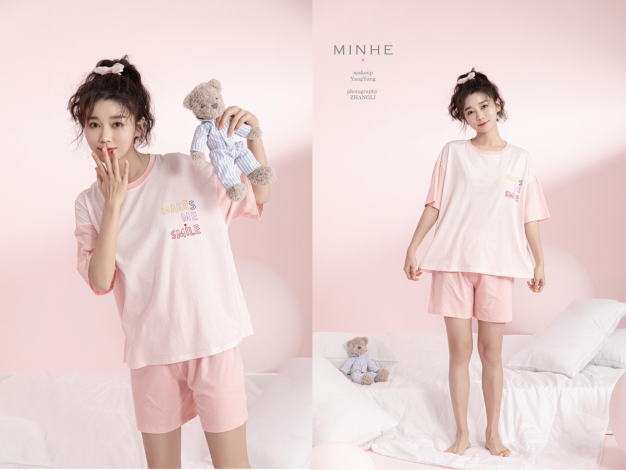 元气少女家居服拍摄（图ZMjk0NDM5OTM2） - 人像摄影 - 站酷设计师丶心五口原创素材 - 站酷ZCOOL