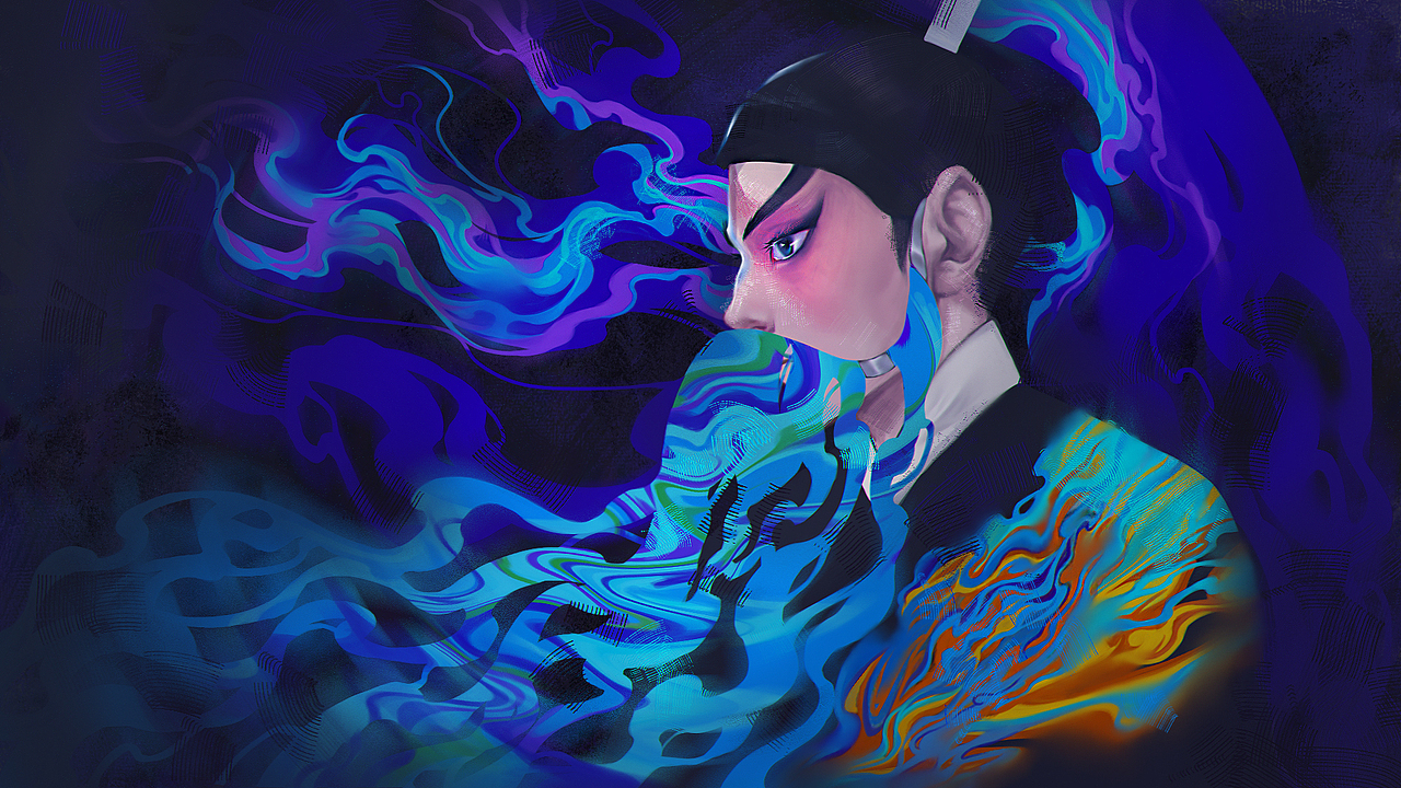 桂剧文创和插画