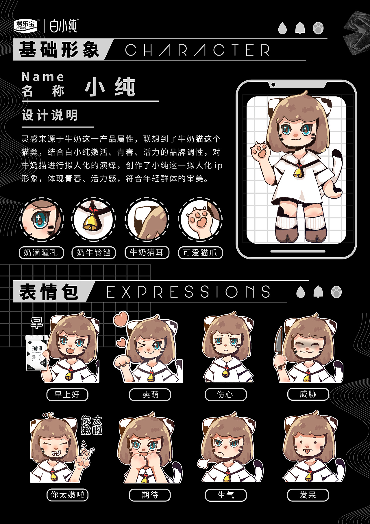 学院奖白小纯ip设计