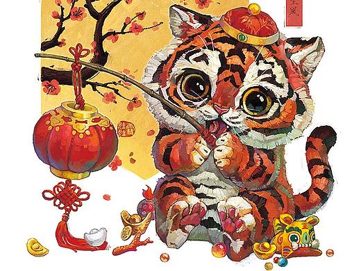 【雪娃娃萌宠】生肖虎.虎年.