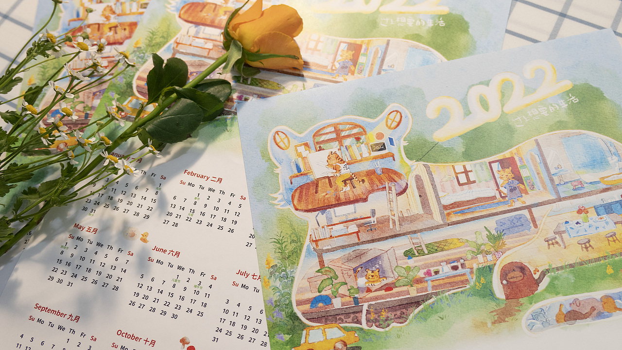 过上想要的生活-2022虎年年历