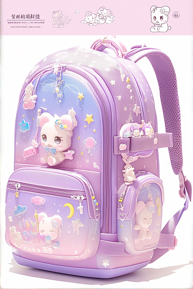 小女孩书包