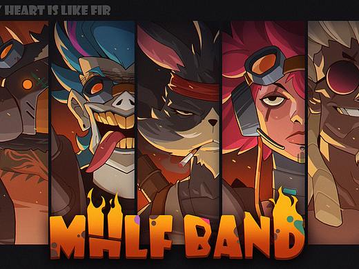  我心如火乐队  MHLF BAND