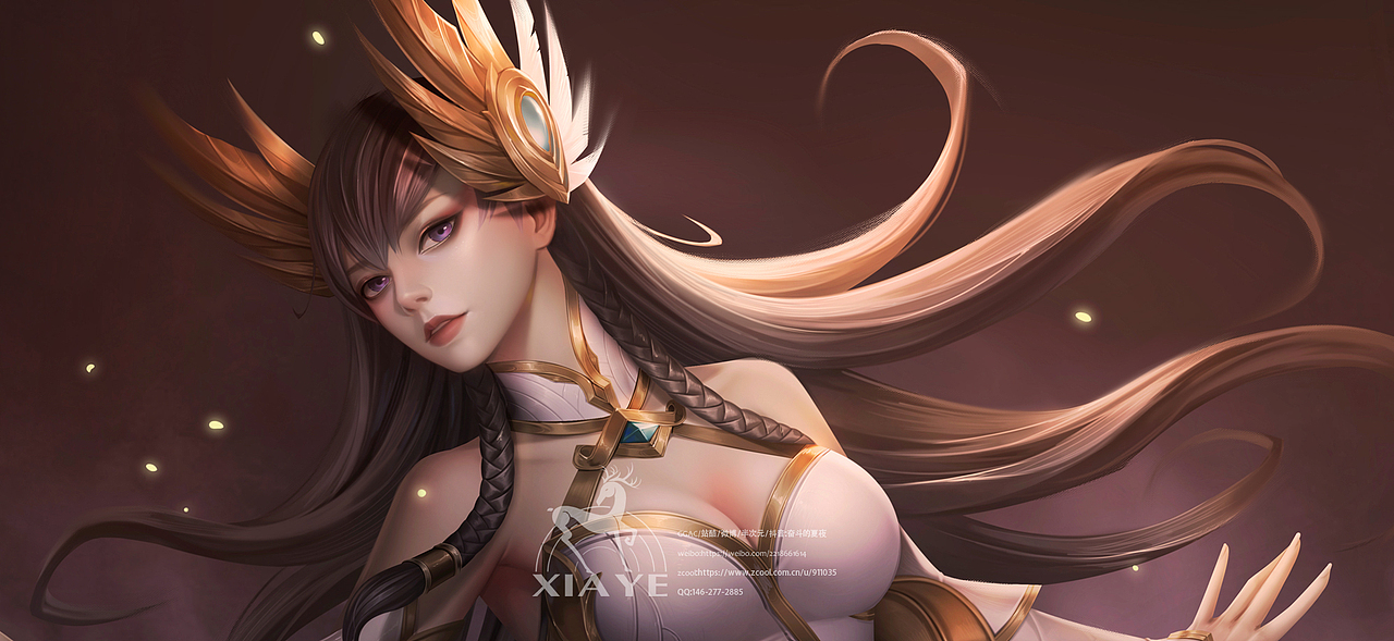 英雄联盟同人练习（图ZMjU1MjY4NTg4） - 创作习作 - 站酷设计师画画的夏夜原创素材 - 站酷ZCOOL