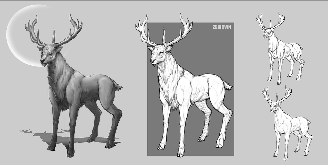 2016年之前画的一些小练习（图ZNjgxMjEzNDg=） - 概念设定 - 站酷设计师zgkinvin原创素材 - 站酷ZCOOL