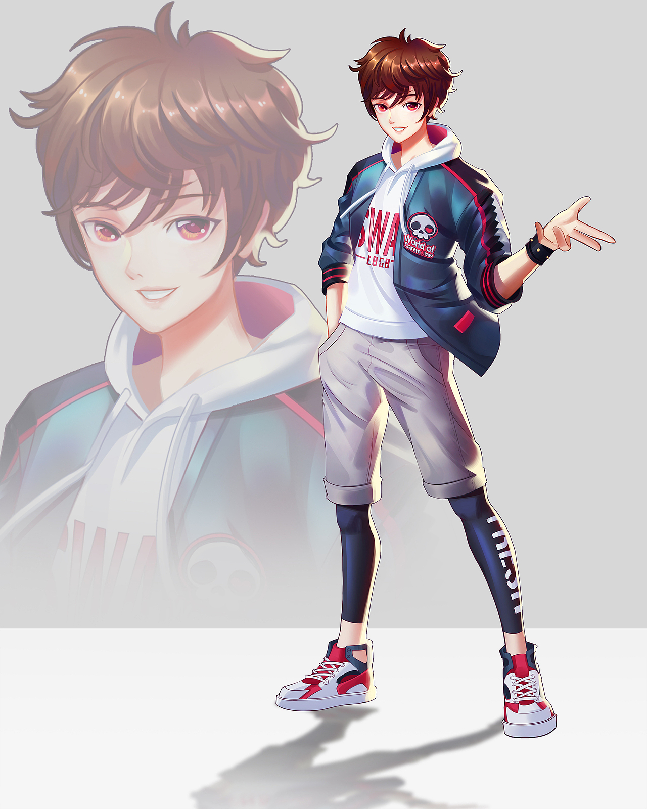 感受二次元的洗礼（图ZMTMwNDk3NDYw） - 游戏原画 - 站酷设计师S_ZY原创素材 - 站酷ZCOOL