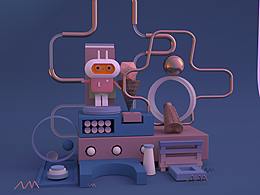 IP形象和場景搭建