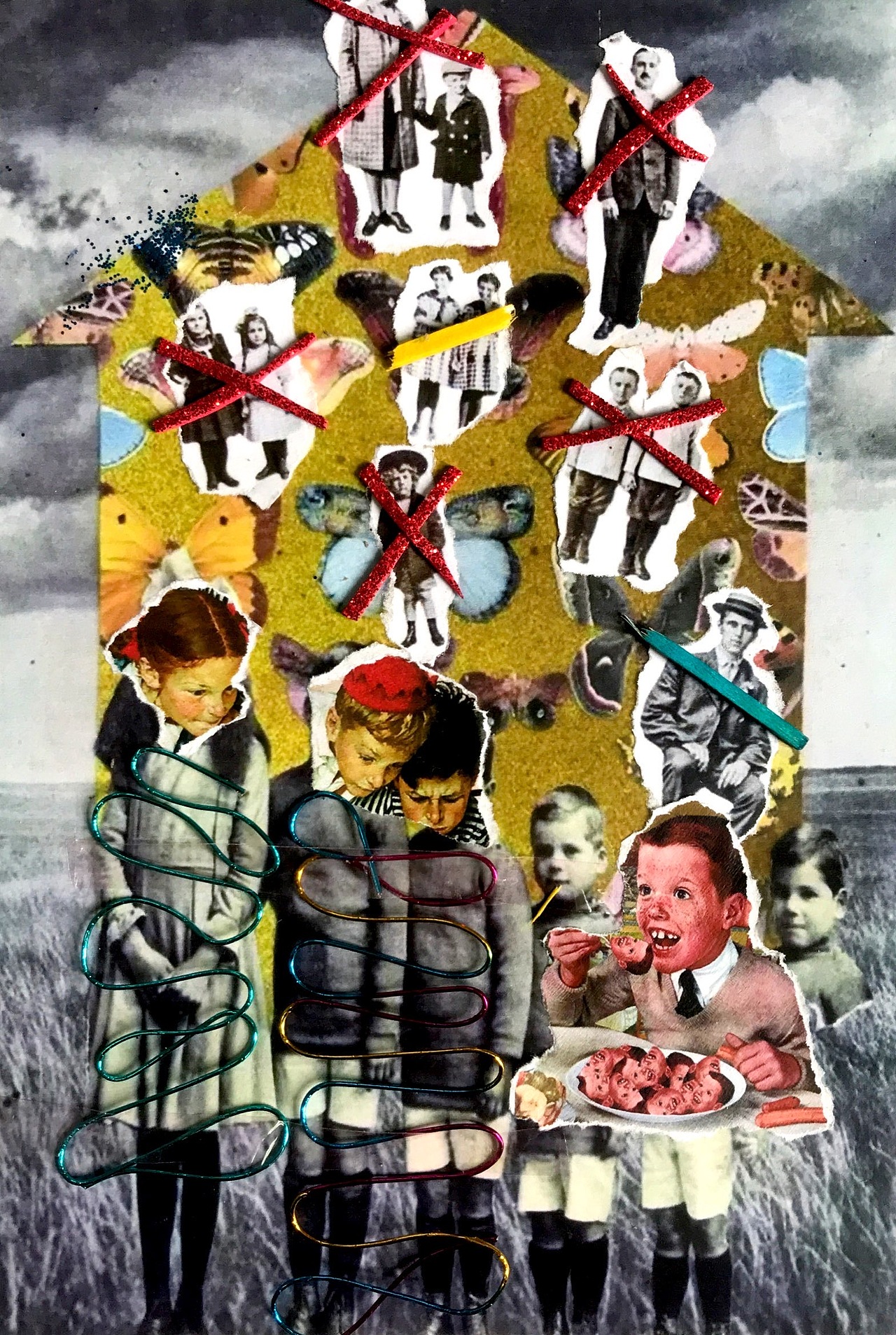 分享我的拼贴插画作业💡（图ZMjMwOTc1OTY0） - 新锐潮流插画 - 站酷设计师Beyouxx原创素材 - 站酷ZCOOL