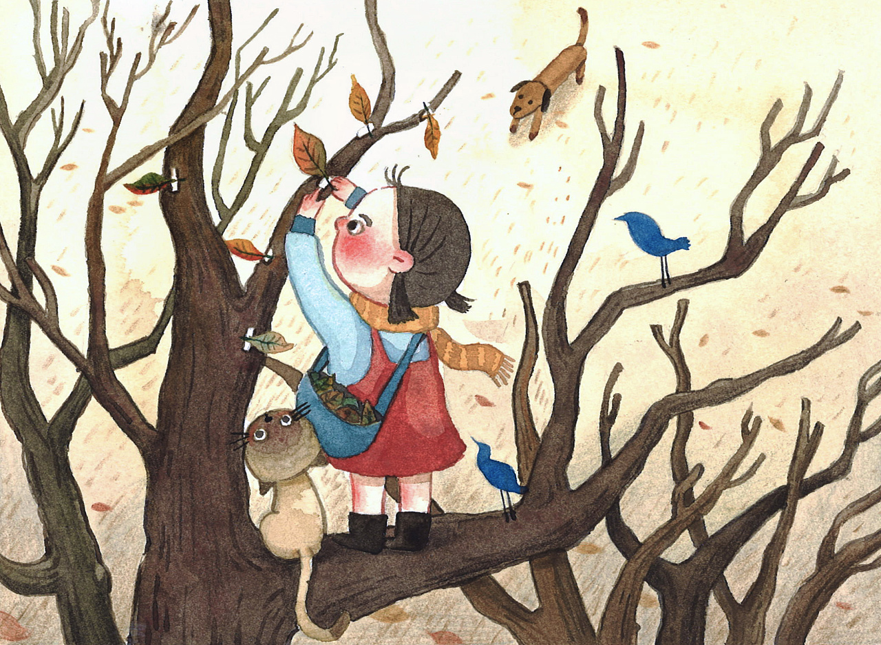 童年回忆(水彩练习)|插画|创作习作|guaiguai怪鸽 - 原创作品 - 站酷