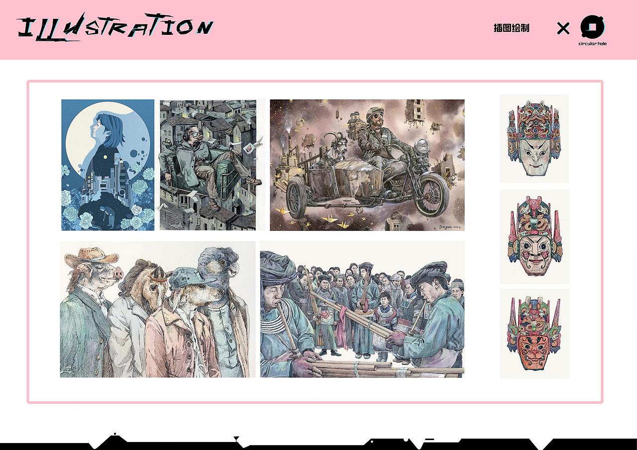 2021小圆孔作品集（图ZMjg1MTI4NDEy） - 商业插画 - 站酷设计师JUN君W原创素材 - 站酷ZCOOL