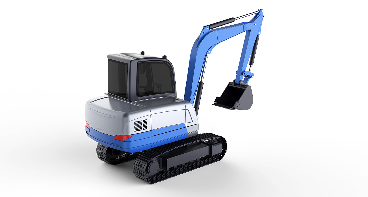 挖掘机外观造型设计