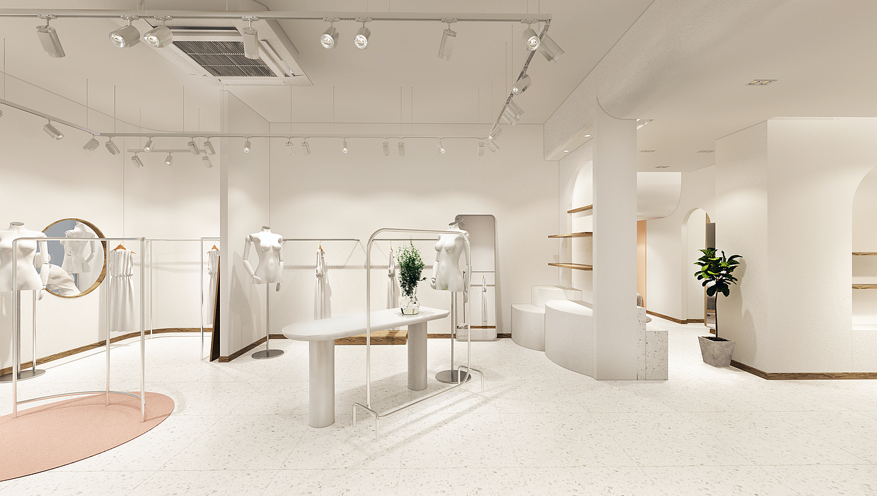 新鲜出炉的佛山买手女装店设计