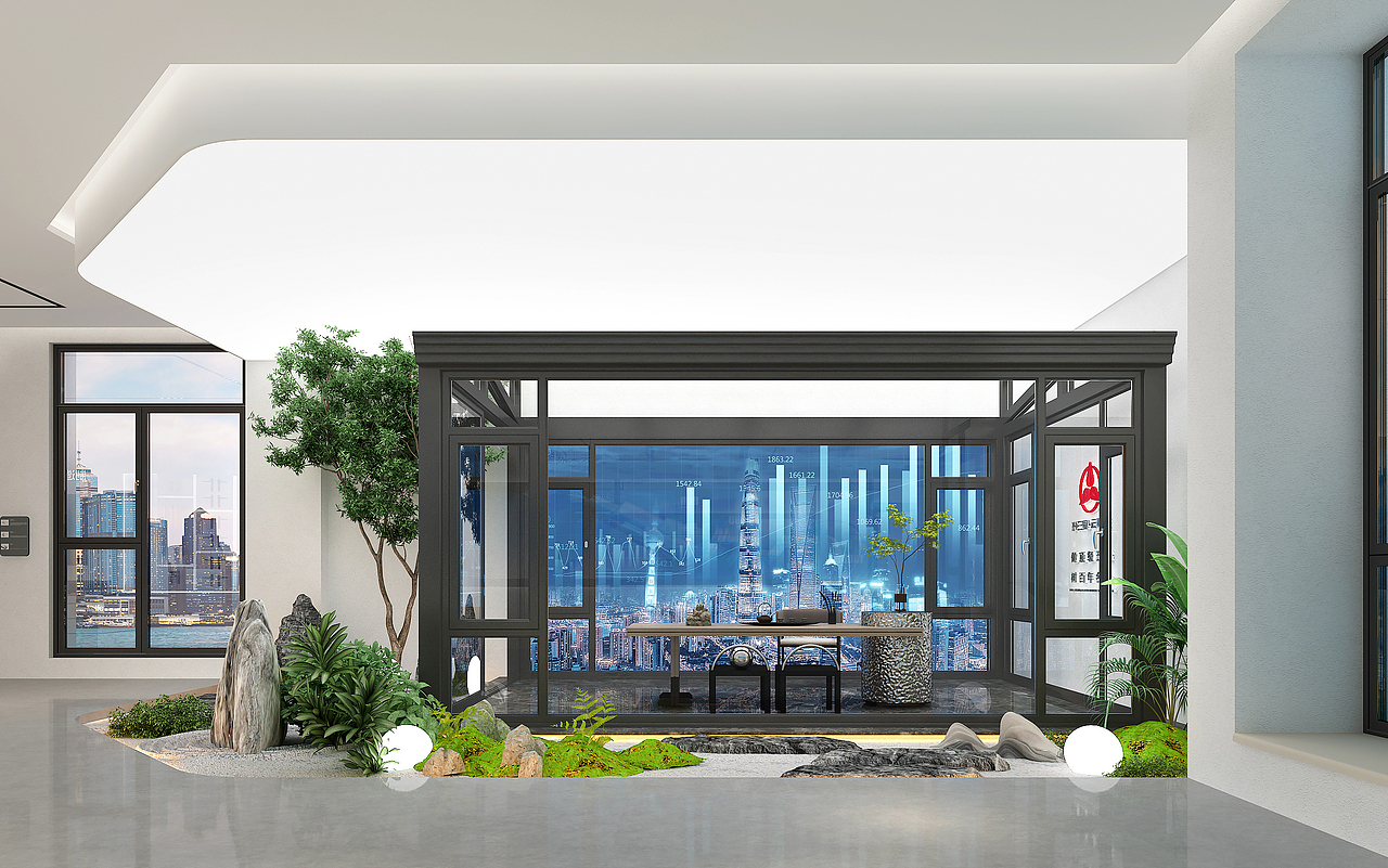 兴三星智慧展厅（图ZMzMzMTYxMzI4） - 展陈设计 - 站酷设计师一一一灰调调o原创素材 - 站酷ZCOOL
