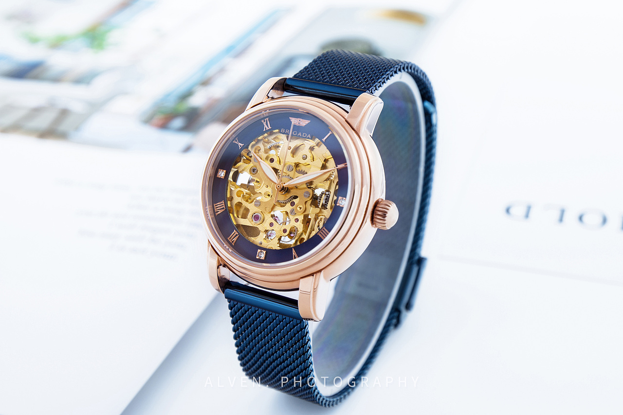 镂空机械表静物场景图摄影（图ZMTUzMTU2MjEy） - 产品摄影 - 站酷设计师Alven薰衣草原创素材 - 站酷ZCOOL