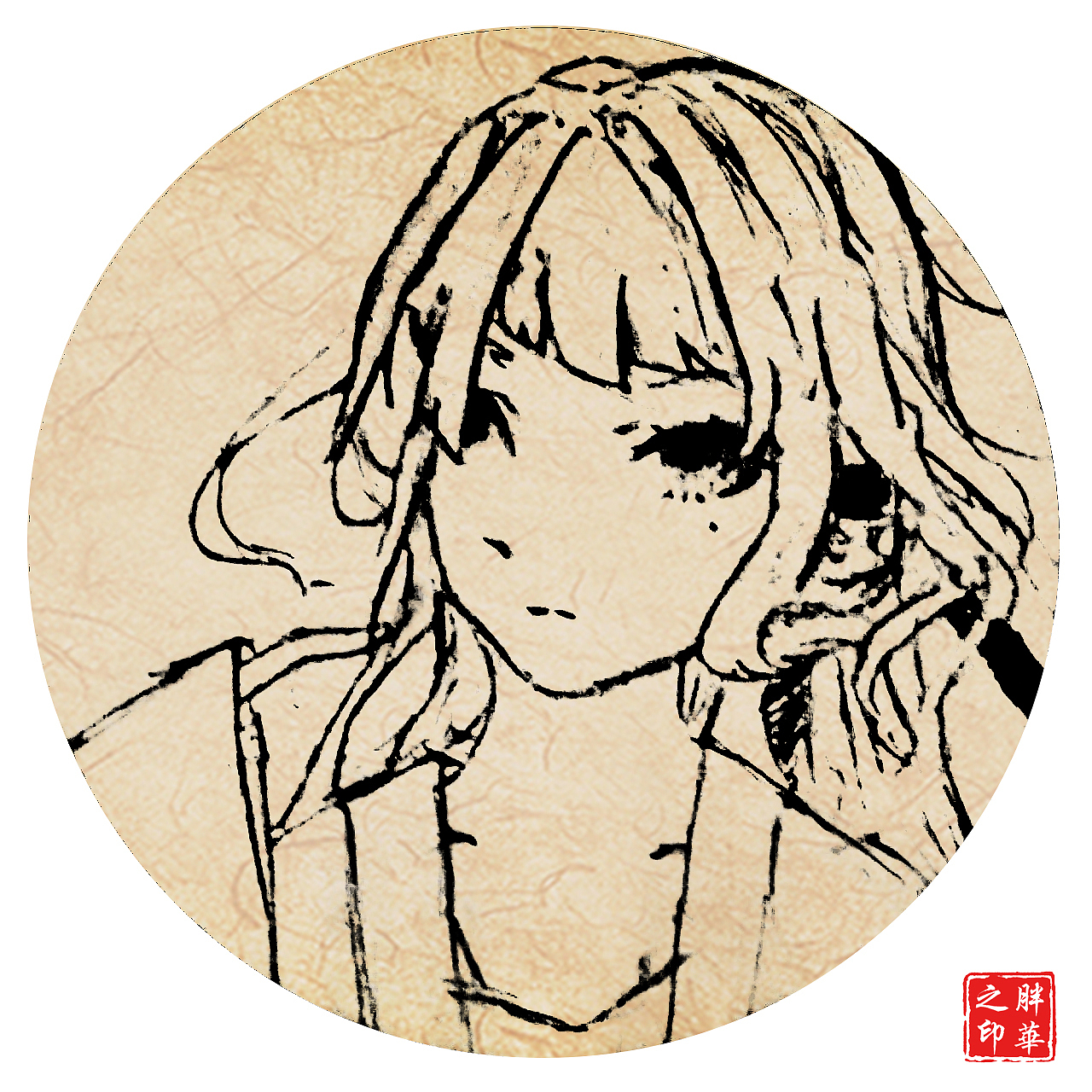 女孩（图ZMTU0NjgxMjQw） - 图案 - 站酷设计师胖华原创素材 - 站酷ZCOOL