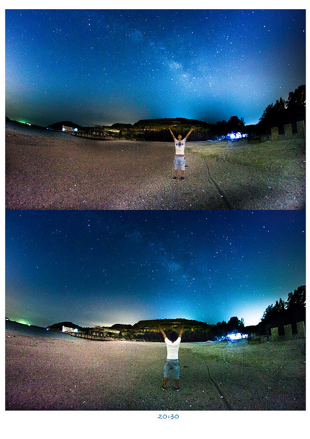 桂山岛夏日之旅~星空与日出