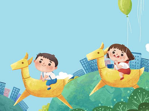 幼儿园书籍插画儿童绘本插画