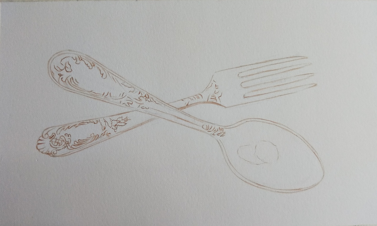 勺子|纯艺术|绘画|篱梦手绘 - 原创作品 - 站酷 (zcool)