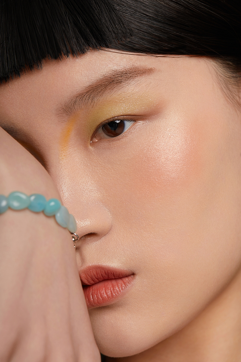 饰品拍摄|东方的柔美|妆面摄影