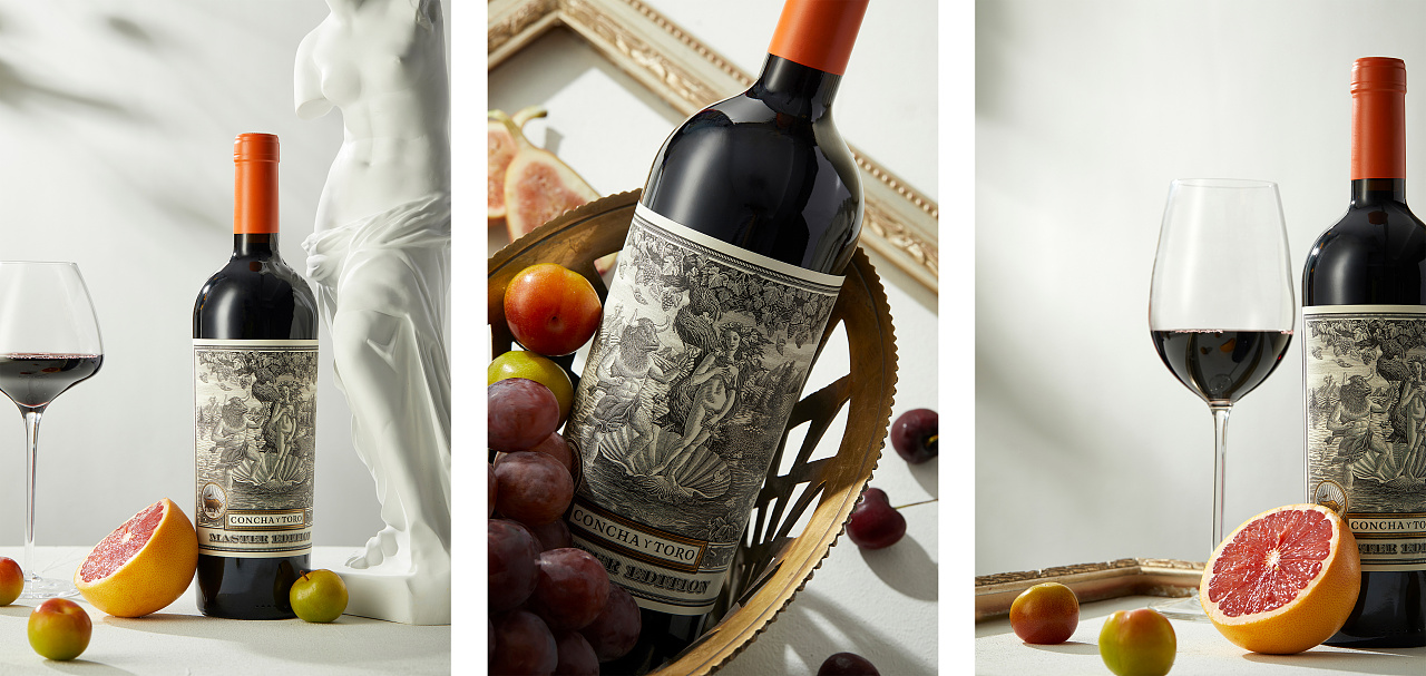 concha y toro(干露酒庄)三款红酒拍摄|摄影|产品摄影|rufday - 原创
