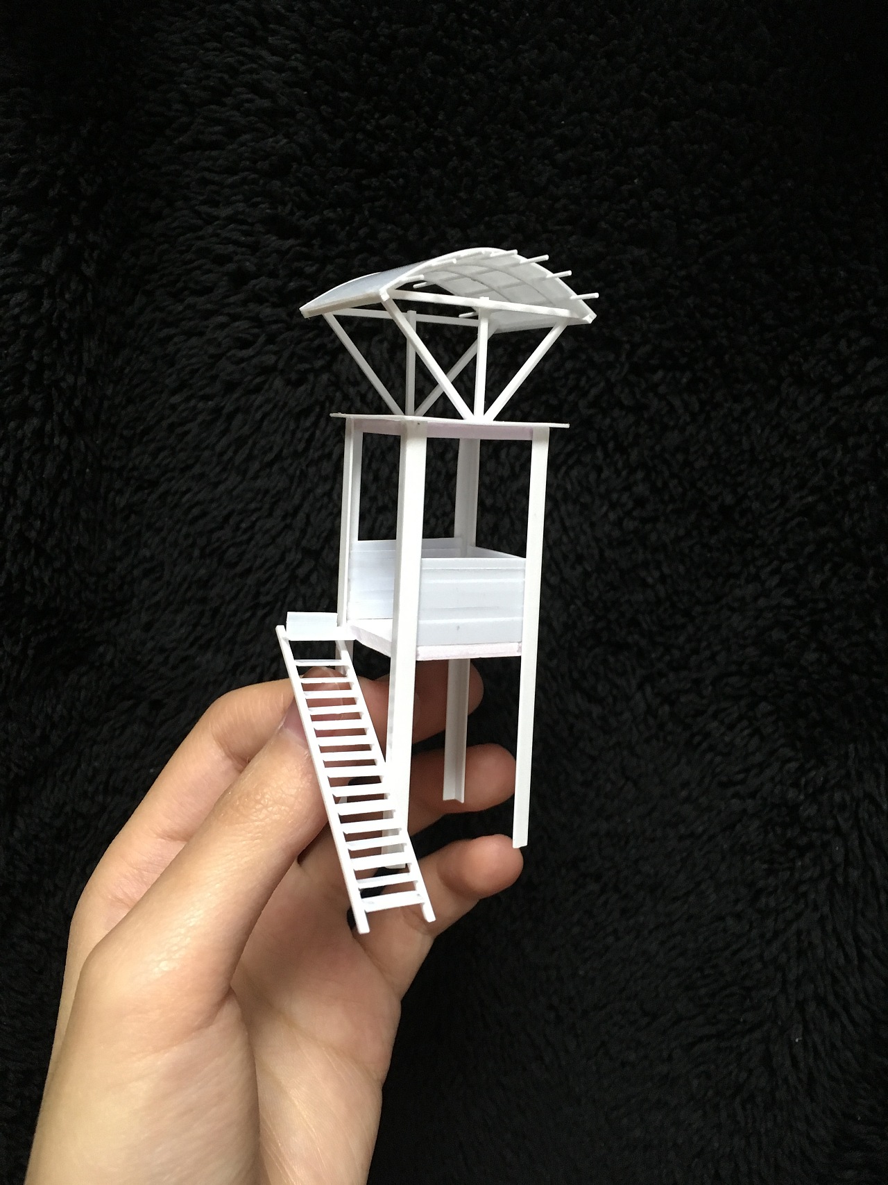 微缩场景模型,废墟3