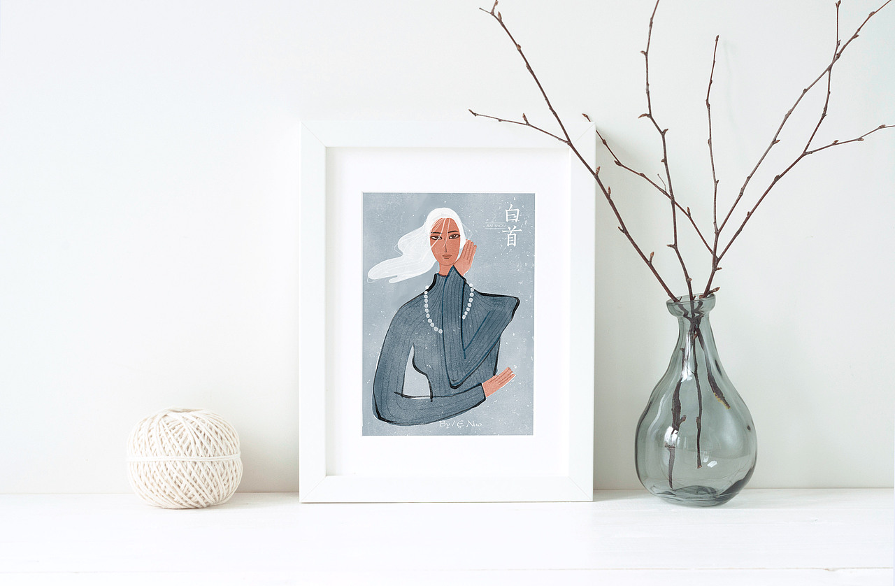 白首 / 人物设定2（图ZMjM2MTI2Nzg4） - 概念设定 - 站酷设计师enuo原创素材 - 站酷ZCOOL