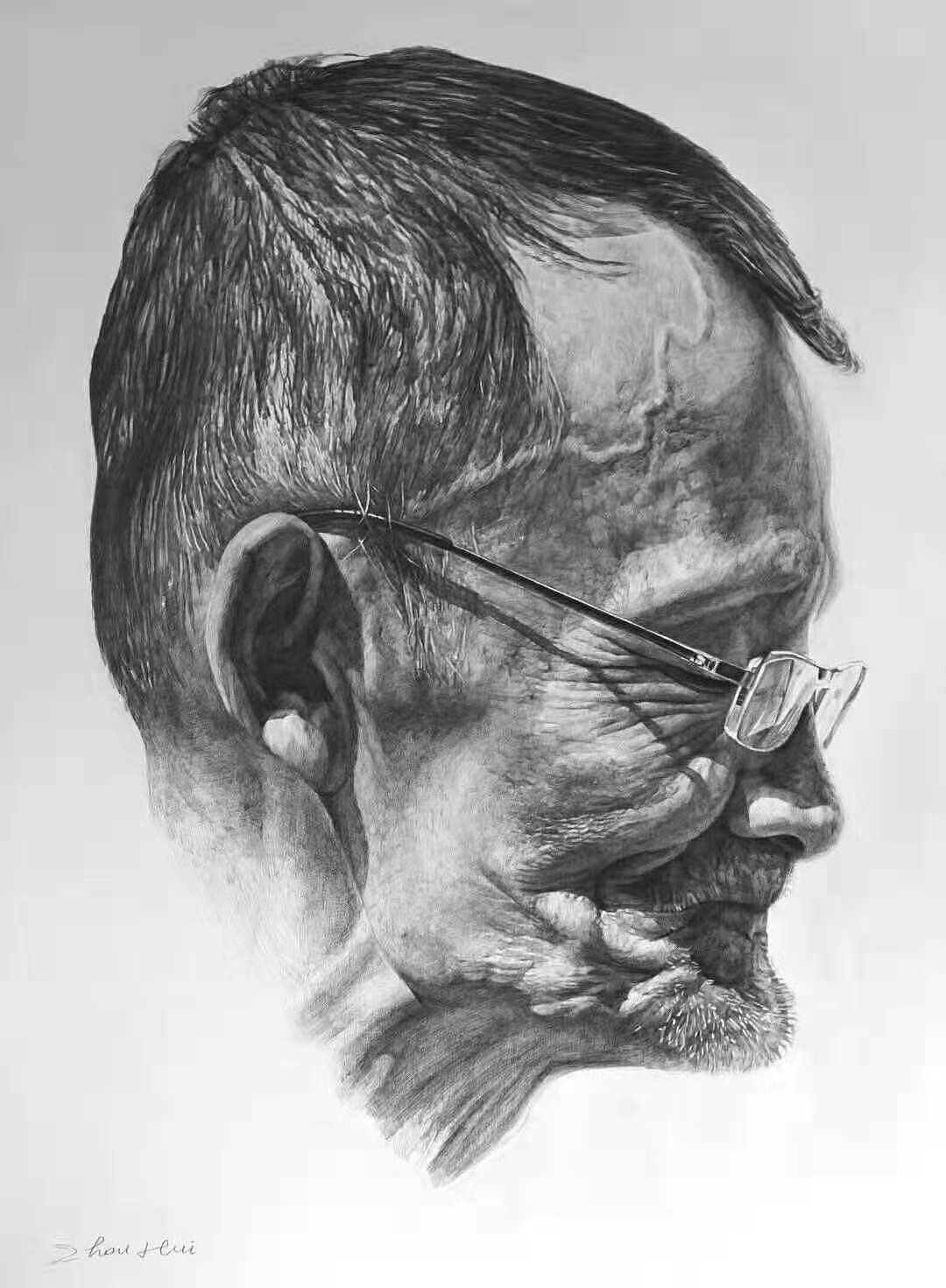 周辉新作品父亲