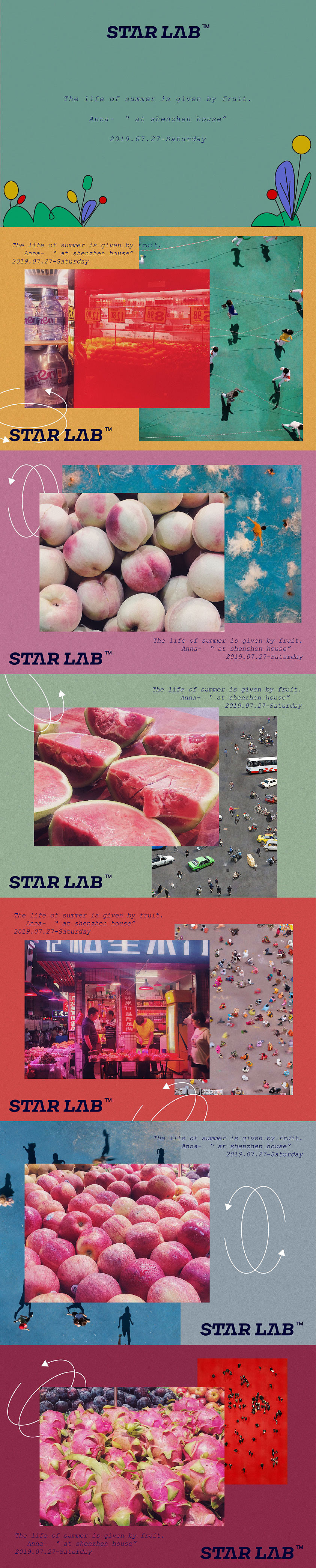STAR-LAB 水果味的夏天（图ZMTY5MTM5MDUy） - 书籍/画册 - 站酷设计师annana_0715原创素材 - 站酷ZCOOL