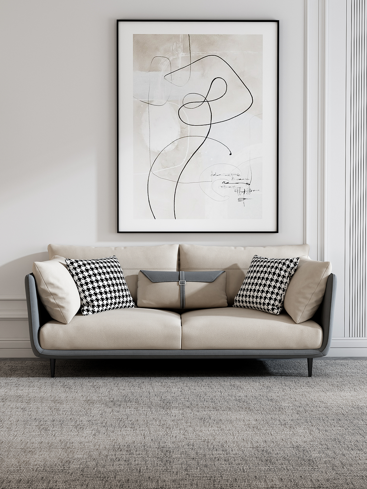 我的極簡家具沙發(fā)（圖ZMjI4NDkyNTA4） - 場景 - 站酷設計師w1233原創(chuàng)素材 - 站酷ZCOOL