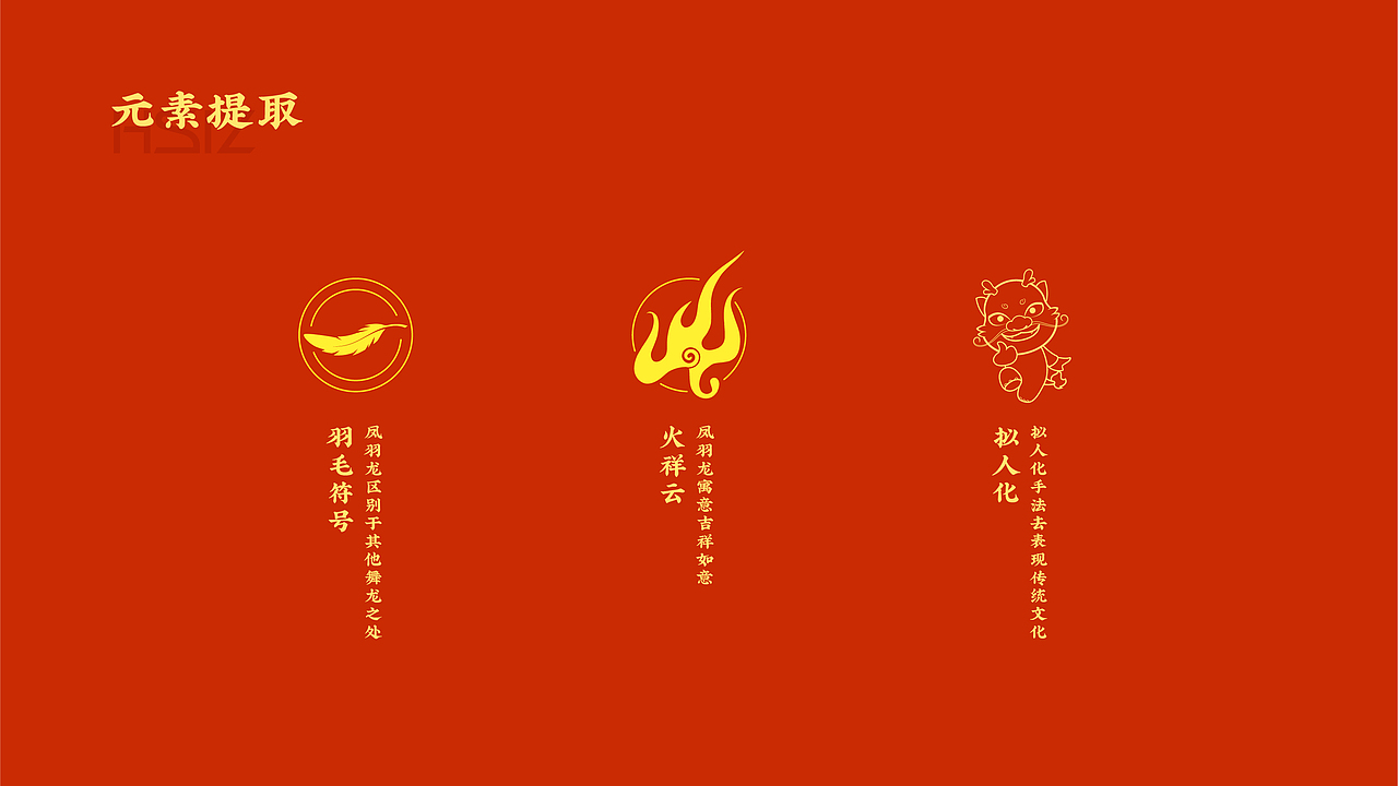 龙吉祥物设计