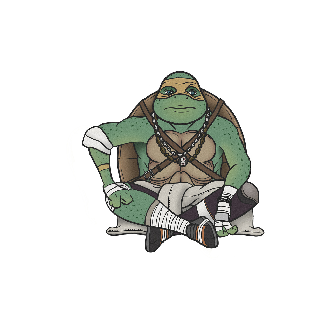 忍者神龟|插画|商业插画|madashan - 原创作品 - 站酷 (ZCOOL)