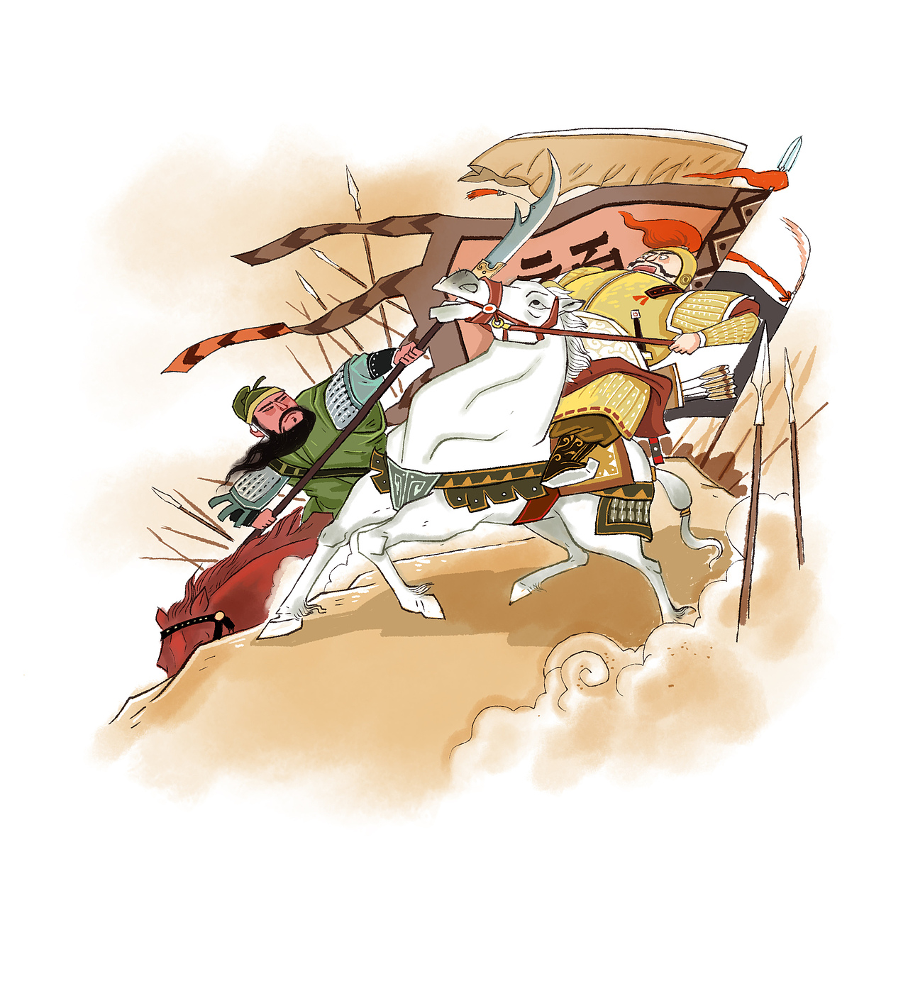 三国演义插画上