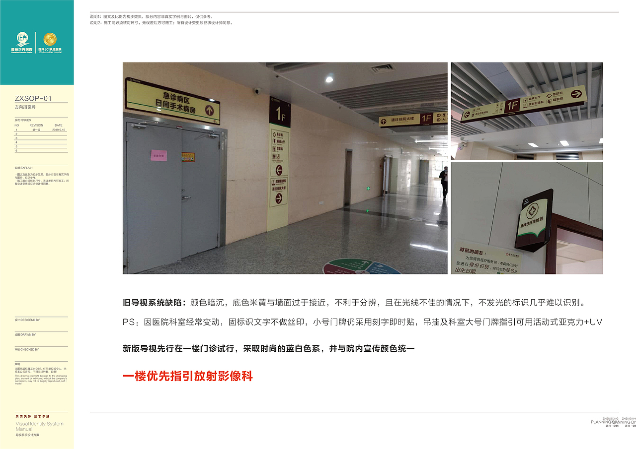 医院导视标识设计（图ZMjA2MzI1MDMy） - 品牌 - 站酷设计师Z265114242原创素材 - 站酷ZCOOL
