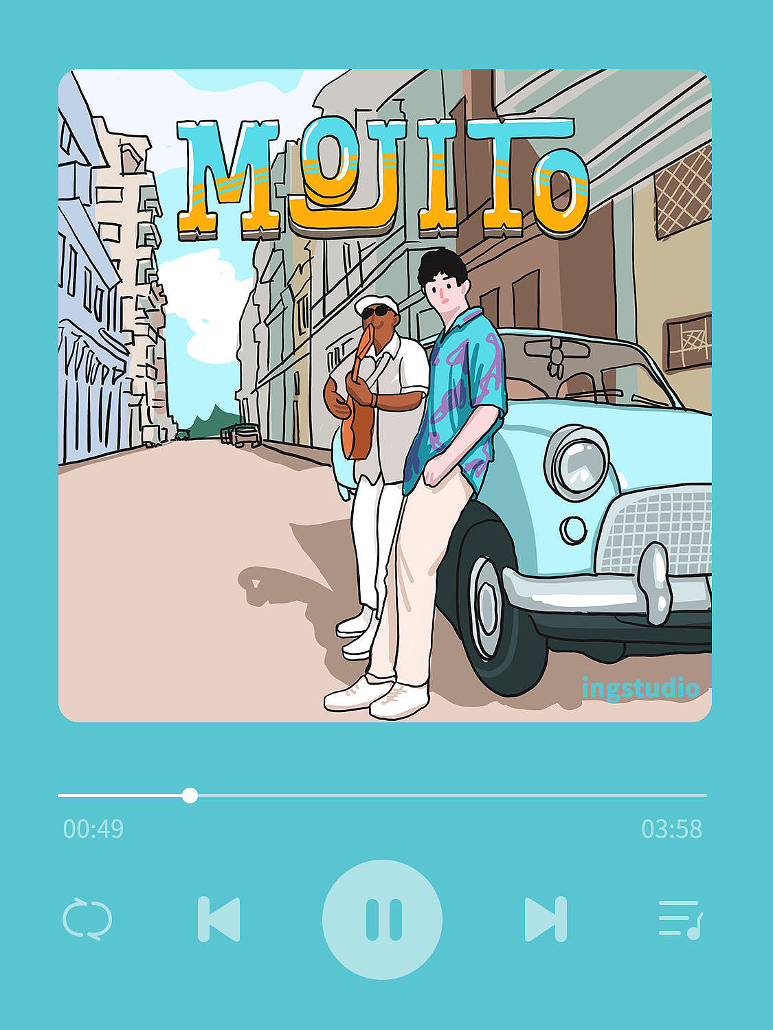 21天五毛画打卡-VOL.1-【Day1-7】