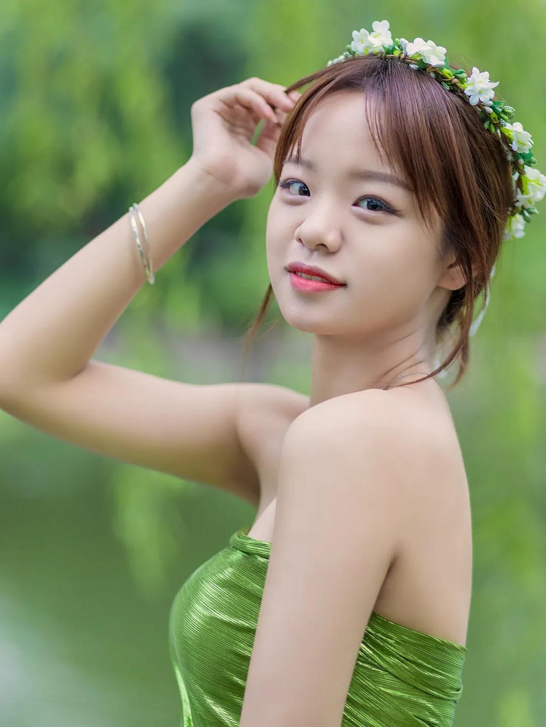 青婉过熙丨鞠婧祎同款傣族风情写真