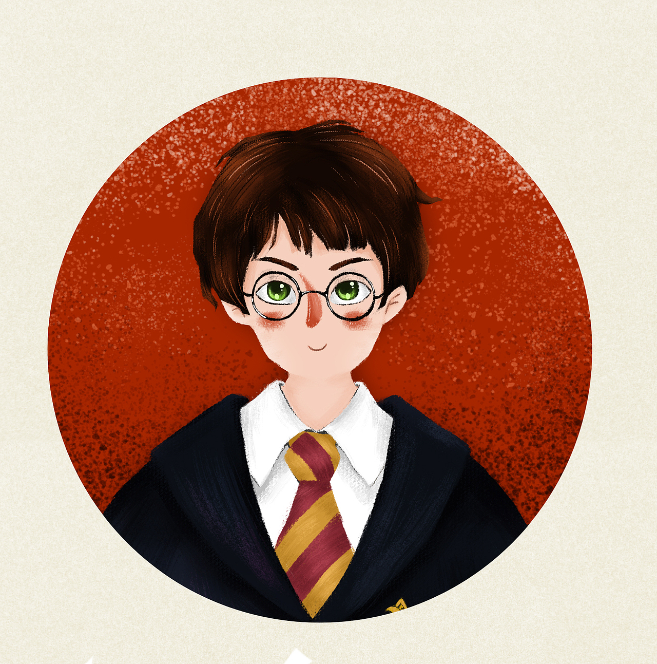 哈利·波特手绘头像