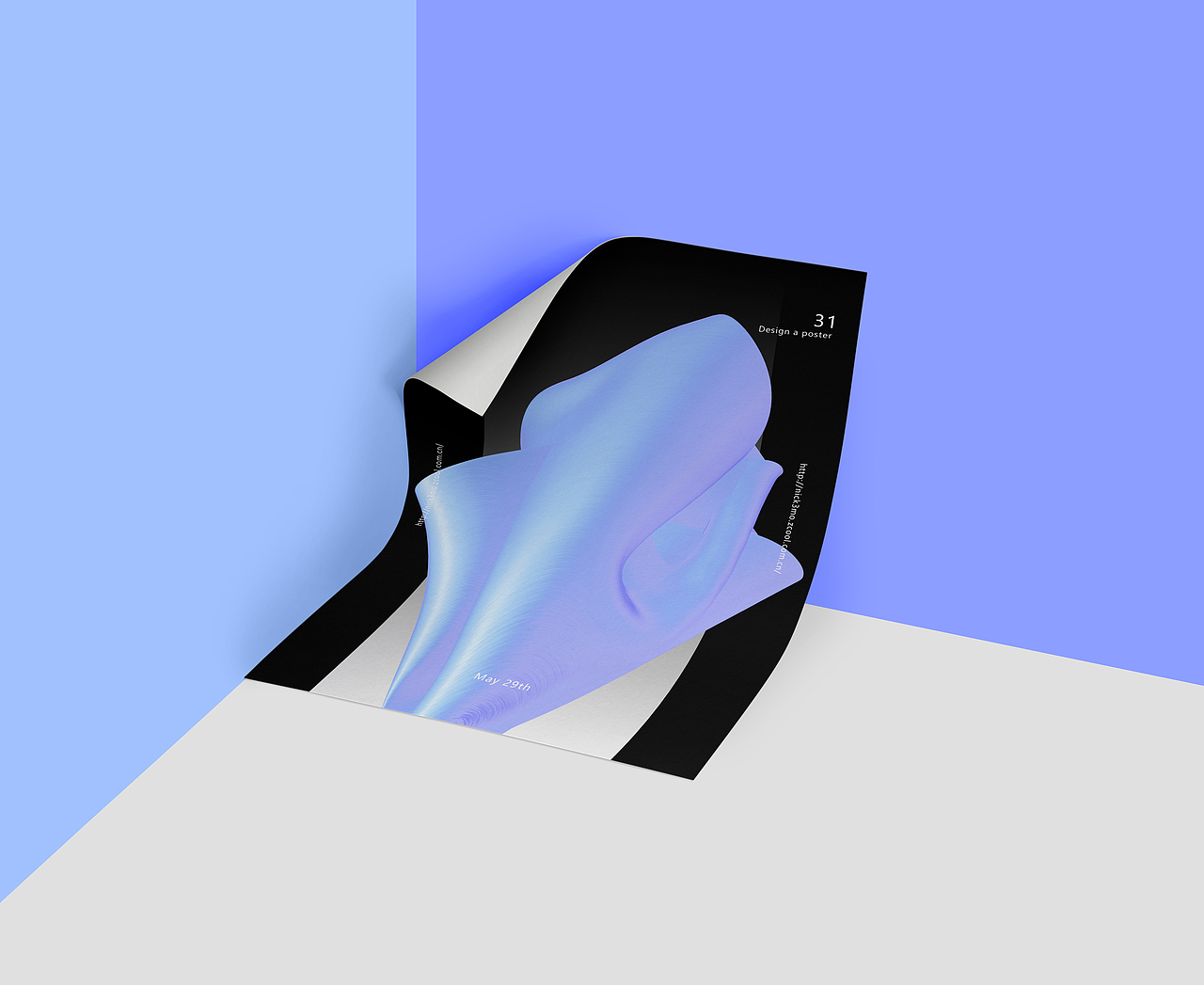 31 days | One day design a poster