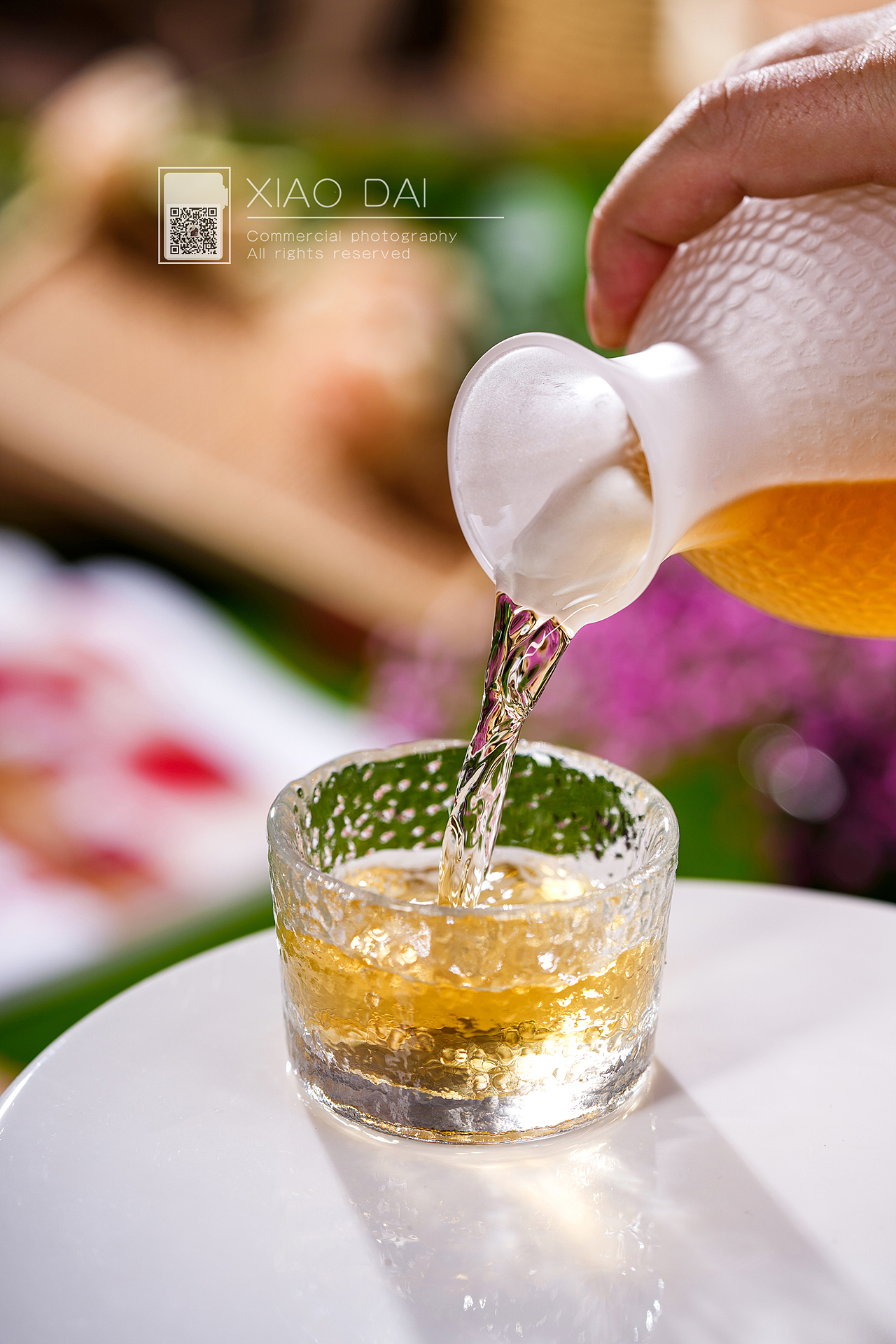 青梅酒果酒玫瑰花酒商业拍摄