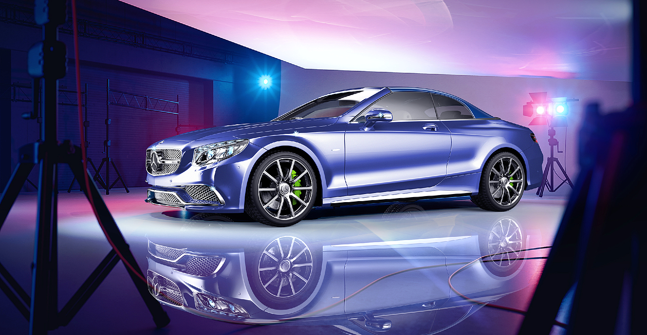 梅塞德斯奔驰渲染练习 （KeyShot6.0)（图ZOTQyOTYwNjg=） - 机械/交通 - 站酷设计师小鲁般原创素材 - 站酷ZCOOL