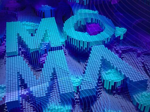 地产提案LOGO标志VI贴图主形象户外导视C4D立体质感
