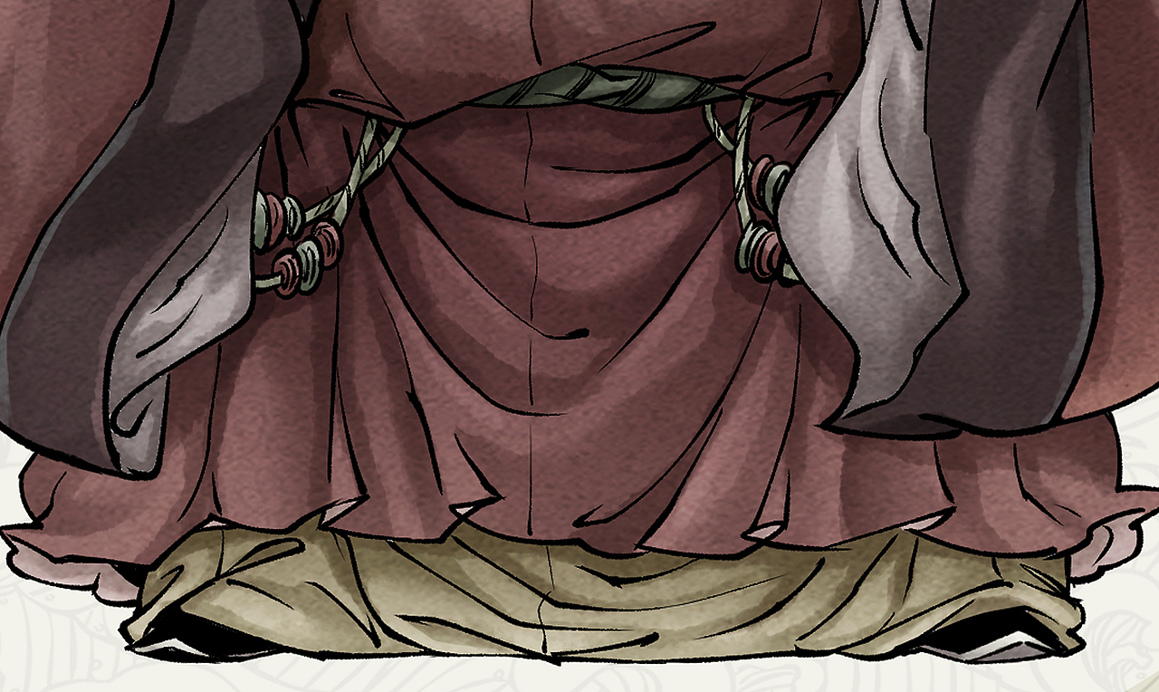 q水浒—37地魁星-神机军师-朱武|插画|创作习作|大明ving_原创作品