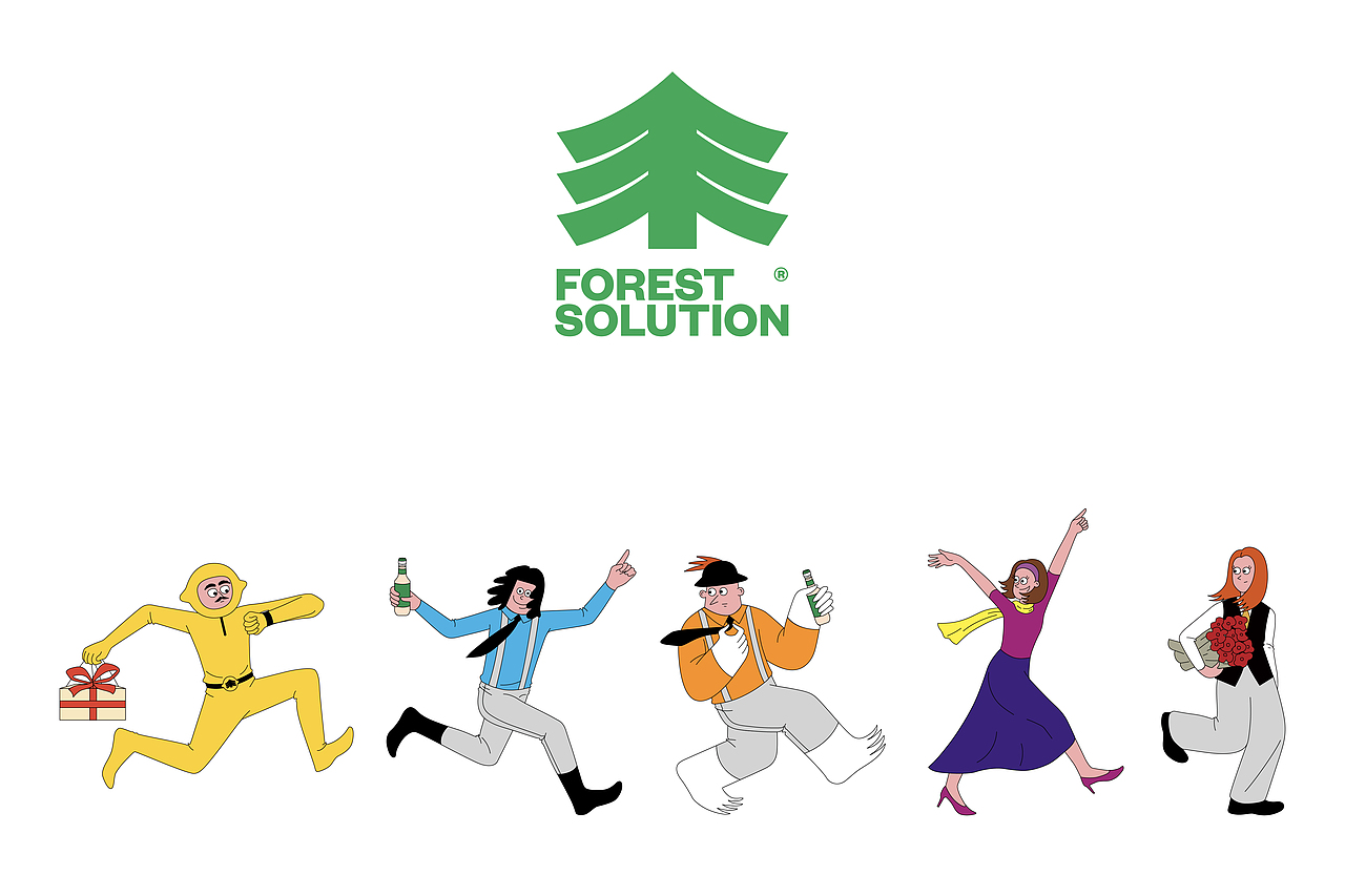 FOREST SOLUTION 森林先知 | Illustration Work（图ZMzQyMjA5MzI4） - 商业插画 - 站酷设计师fang方fang原创素材 - 站酷ZCOOL