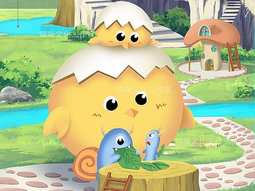 之前为客户做的插画